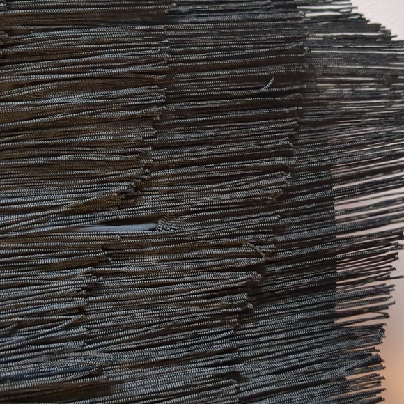 GAP Black Loop-fringe cardigan  - S/M - Picture 3 of 5